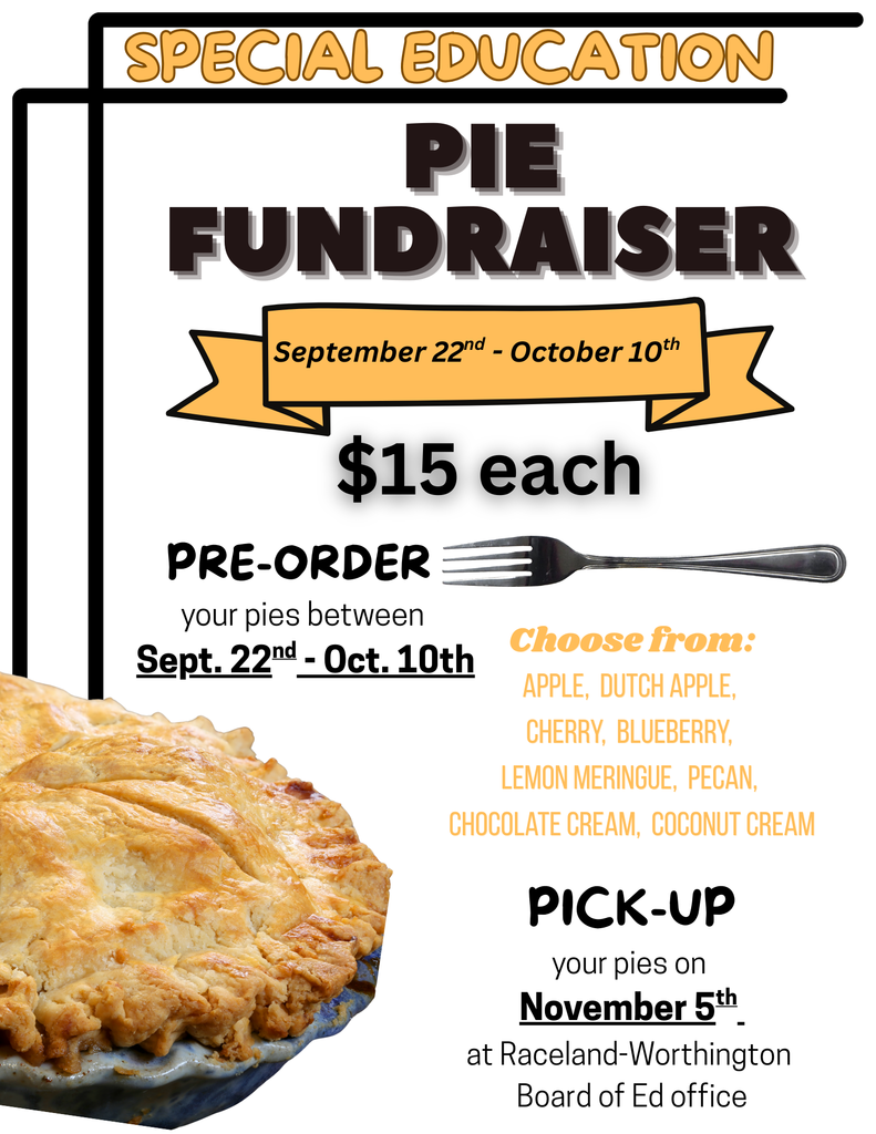 Pie Peddler SPED Fundraiser Canva