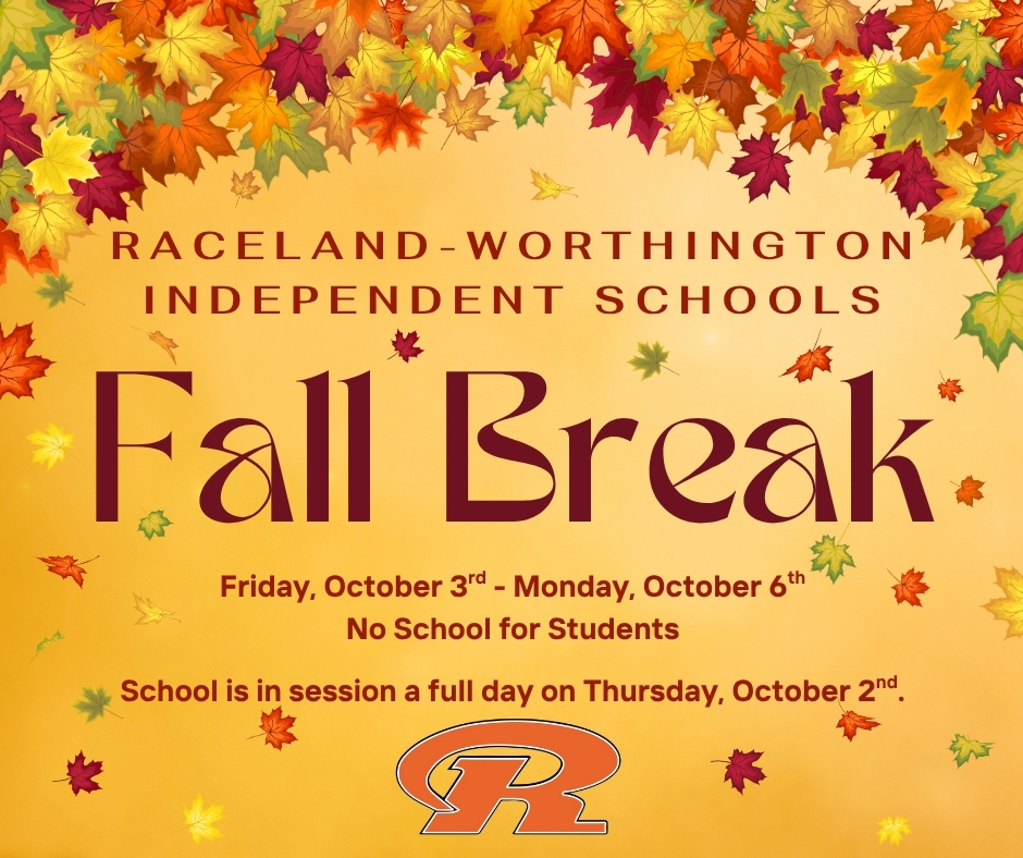 Fall Break - No School for Students or Staff