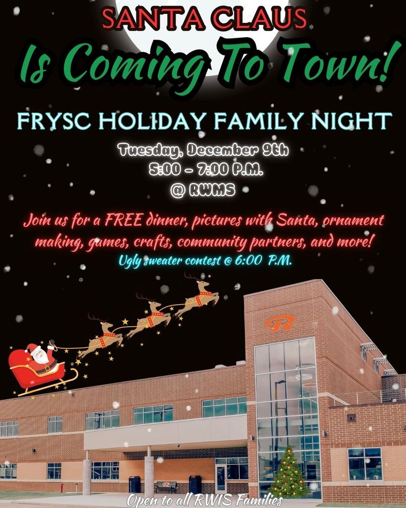 FRYSC Holiday Family Night