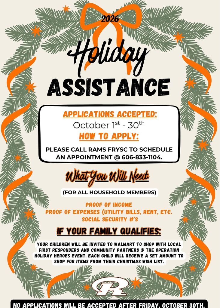 Holiday Assistance 2026
