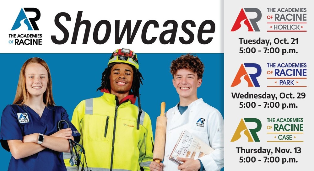 AoR Academy Showcase postcard graphic