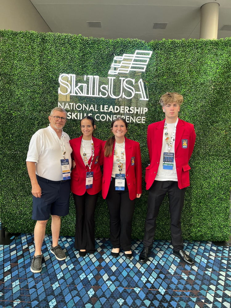 Students and Instructor at SkillsUSA national conference.