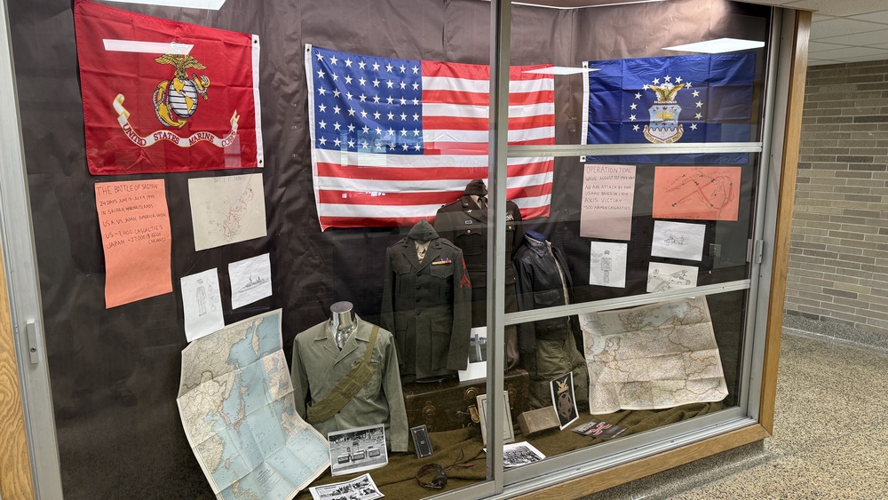 Military Display Case