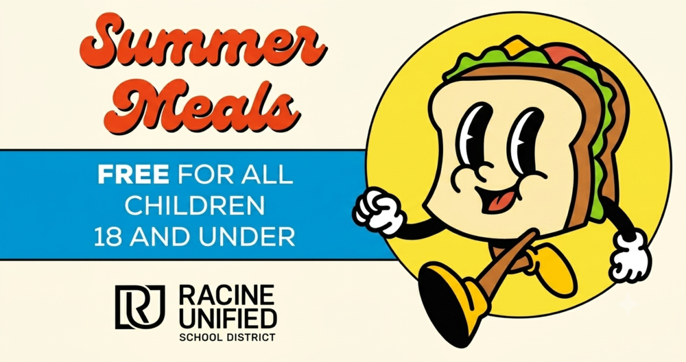 RUSD Summer Meals program. FREE for all children 18 and under.