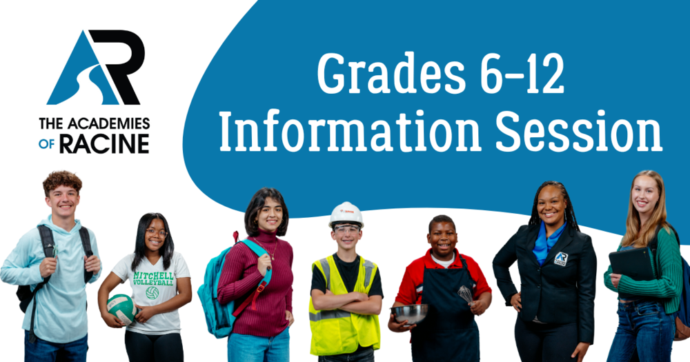 The Academies of Racine - Academies 101 Info Session event graphic