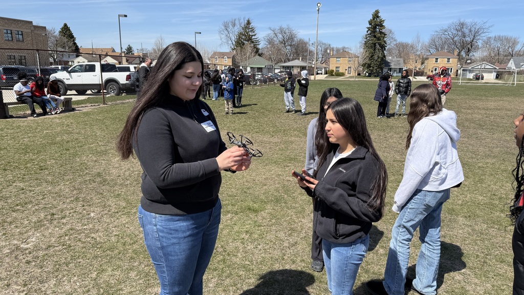 Horlick at Mitchell Drone Demonstration