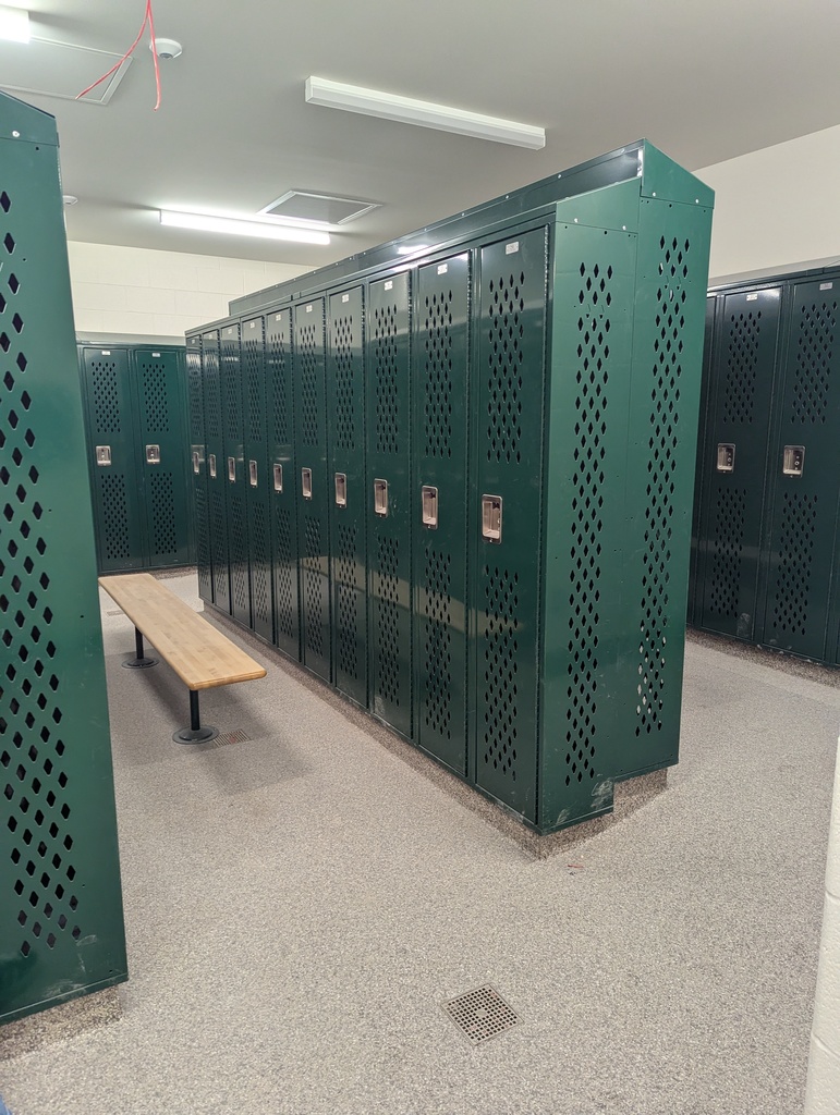 Remodeled Girls Locker Room