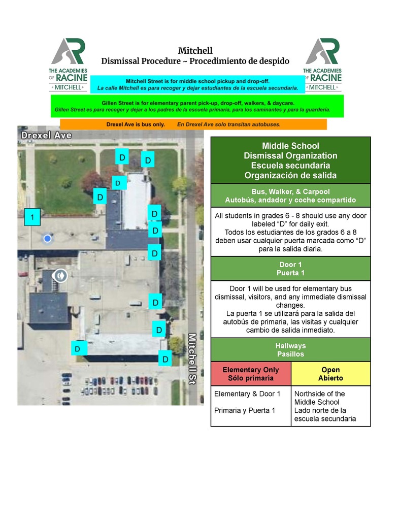 Arrival and Dismissal Procedures