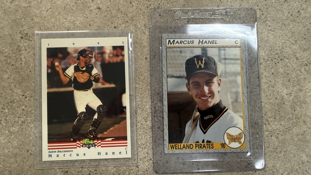 Marcus Hanel baseball cards