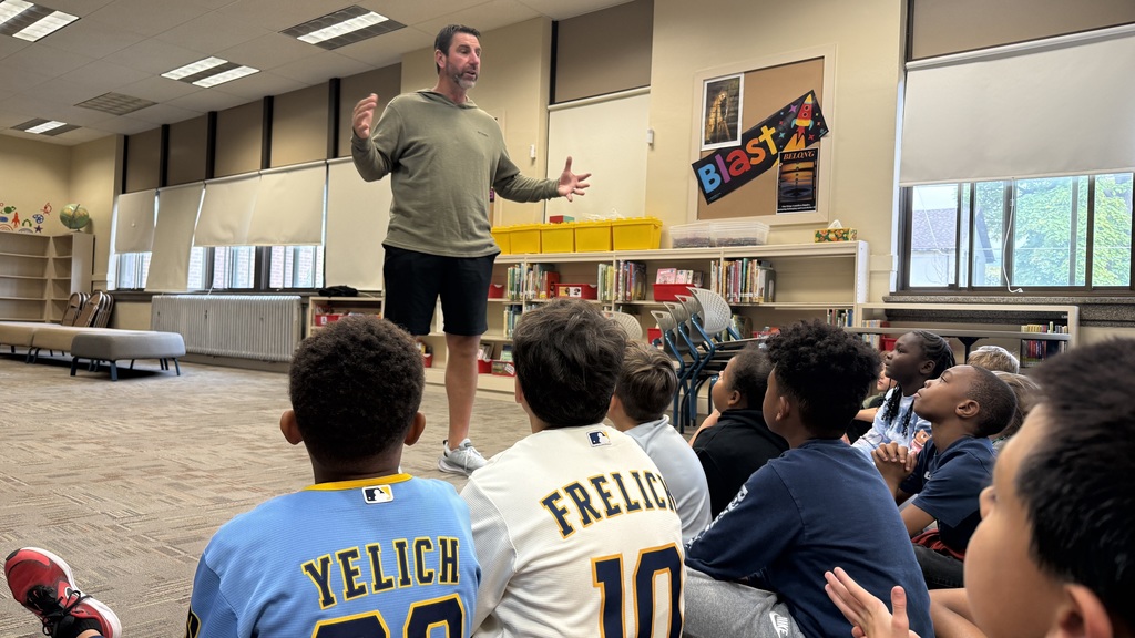 Marcus Hanel visit to Red Apple School