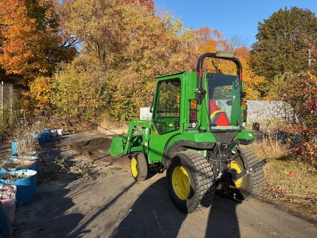   In continued partnership with our community members at the Doomer Center gardens, fall cleanup has been in full swing! Special thanks to Colin for his expert use of the digger to clear the garden and make space for new raised beds, and to Jeff Wilkins for his ongoing partnership and support. Our high school Horticulture classes have also wrapped up their fall cleanup in the area, giving us a great head start for spring planting.