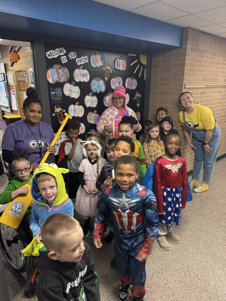 Staff Recognition- Ms. McBride & Class