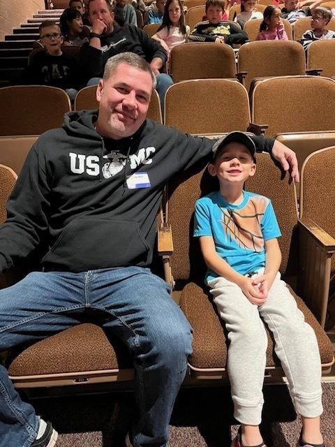 Gifford Veterans Day 2025 - Classroom visit by a veteran family member