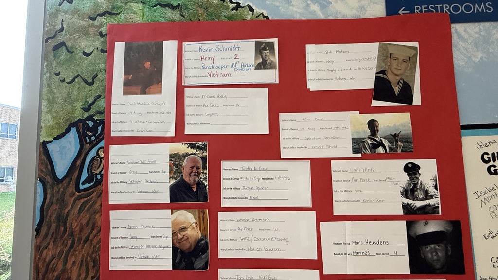 Gifford Veterans Day 2025 - Research project for veterans