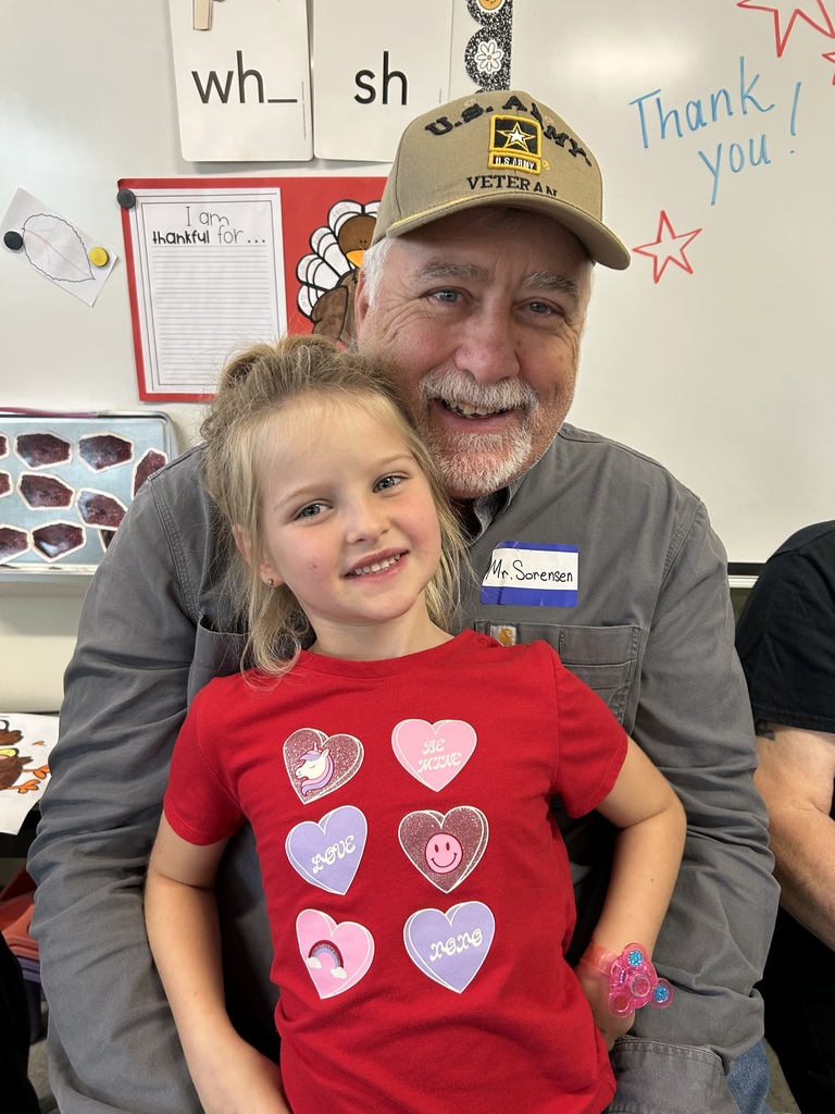 Gifford Veterans Day 2025 - Classroom visit by a veteran family member