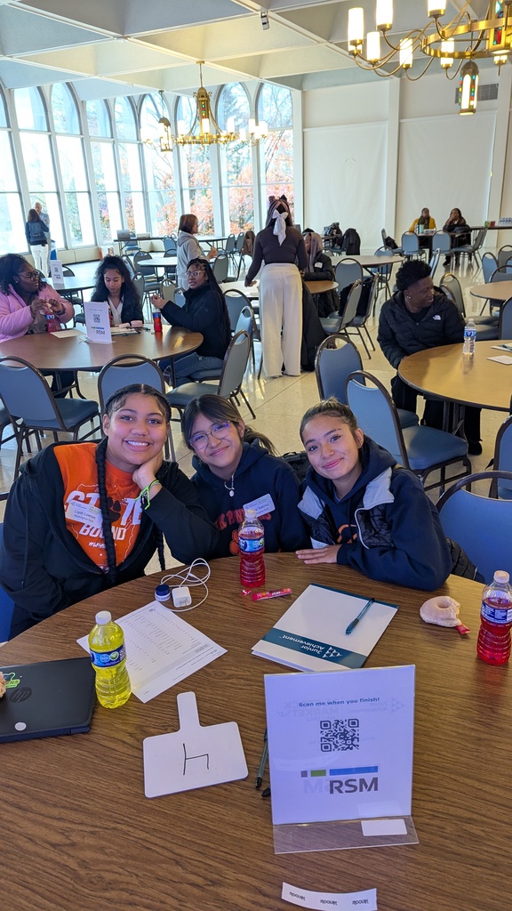 The Junior Achievement Stock Market Challenge is an exciting, hands-on opportunity to deepen student understanding of investing, teamwork, and financial decision-making. This year's event took place at Mount Mary University and there were 15 teams from Milwaukee and Racine. Park had 3 teams compete in the competition. Team 1 Did not Place Lilly Stevenson Kymani Smith Keyannah Redding Team 2 took 3rd Place and won $75 Visa Gift Cards Ithzel Ramirez Liyah Lawson Alondra Casillas Team 3 took 2nd place and won $150 Visa Gift Cards Ivan Streltsov Charlie Smith Kaden Williams All the students were engaged and interactive during the event and did a great job representing Park! After the event, we were given a short tour of Mount Mary University that the students enjoyed.