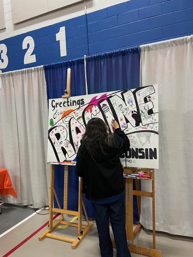 Students at the Academies of Racine's 2025 SEE Your Future Expo