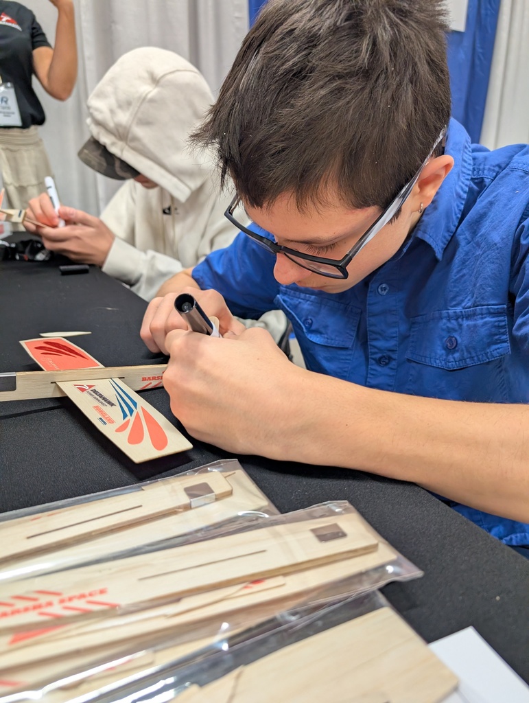 Students at the Academies of Racine's 2025 SEE Your Future Expo