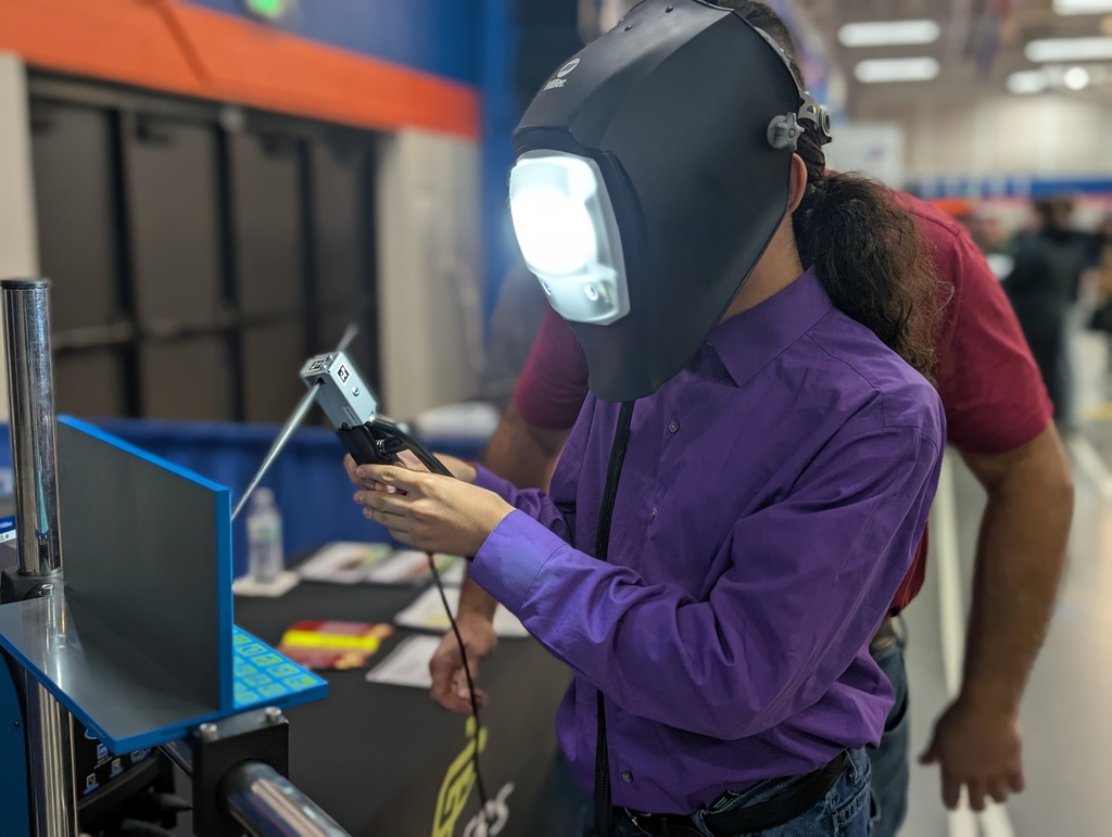 Students at the Academies of Racine's 2025 SEE Your Future Expo