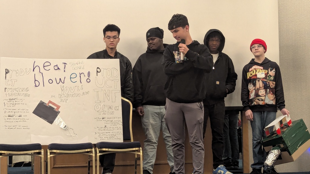 On Thursday Nov. 17th, the Juniors in the Business Pathway at Park attended the MINI Business World field trip at the Omni Hotel. MINI Business World is a one-day immersive program where students practice building a business from the ground up. Students come up with a full business plan including creating a new product, building a prototype, creating a marketing plan, and forming a budget. Students leave MINI Business World with a better understanding of business principles, entrepreneurship, career opportunities in Wisconsin, and the important role businesses play in our communities. During the presentations, the team of Amanda Avis, Jordyn Williams, and DJ Williams beat out all the other teams with their product of a self cleaning water bottle, Self Shine. Congratulations!