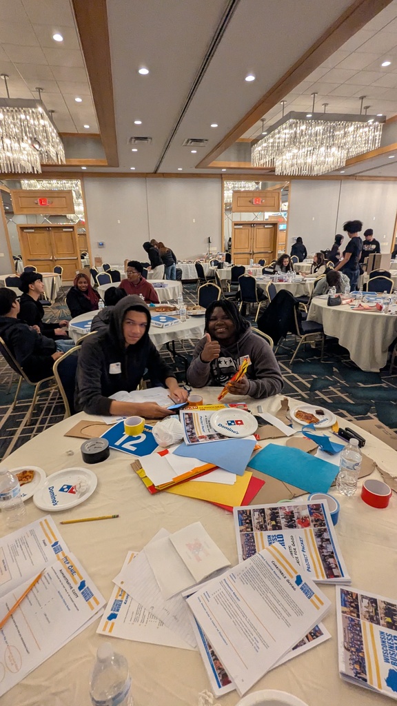 On Thursday Nov. 17th, the Juniors in the Business Pathway at Park attended the MINI Business World field trip at the Omni Hotel. MINI Business World is a one-day immersive program where students practice building a business from the ground up. Students come up with a full business plan including creating a new product, building a prototype, creating a marketing plan, and forming a budget. Students leave MINI Business World with a better understanding of business principles, entrepreneurship, career opportunities in Wisconsin, and the important role businesses play in our communities. During the presentations, the team of Amanda Avis, Jordyn Williams, and DJ Williams beat out all the other teams with their product of a self cleaning water bottle, Self Shine. Congratulations!