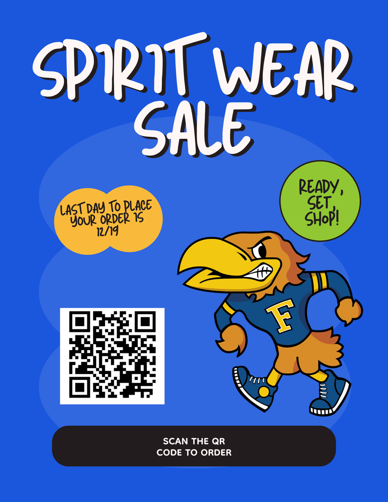 spirit wear flyer