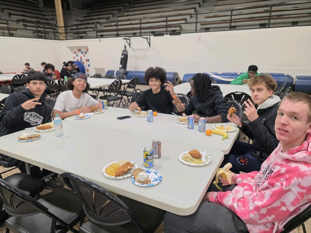 On November 25th, Park's Business & Tech Academy held their annual BaTSgiving!  All 500 students in this academy were invited to a holiday meal provided by their academy staff!  Huge shout out to our Culinary Students who also helped provide to the meal! This is what Park #family is all about! #tistheseason #onthehunt #letseat #PantherPride 💙🧡