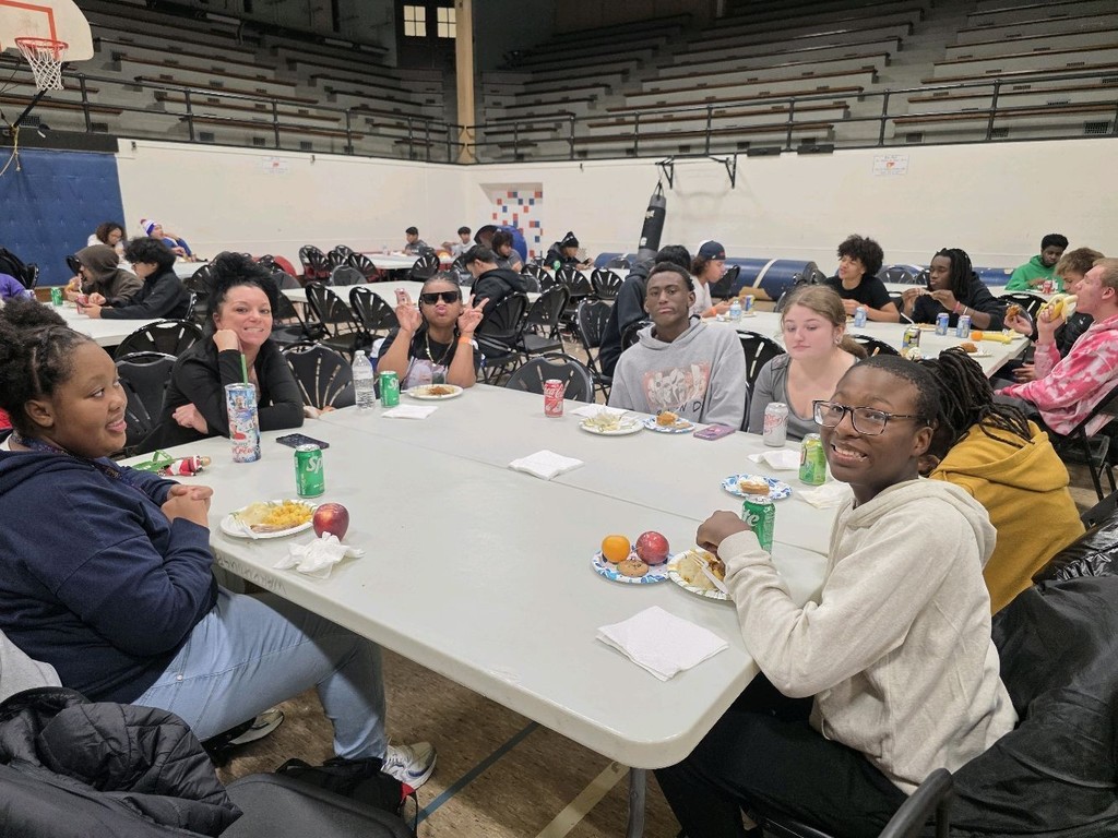 On November 25th, Park's Business & Tech Academy held their annual BaTSgiving!  All 500 students in this academy were invited to a holiday meal provided by their academy staff!  Huge shout out to our Culinary Students who also helped provide to the meal! This is what Park #family is all about! #tistheseason #onthehunt #letseat #PantherPride 💙🧡