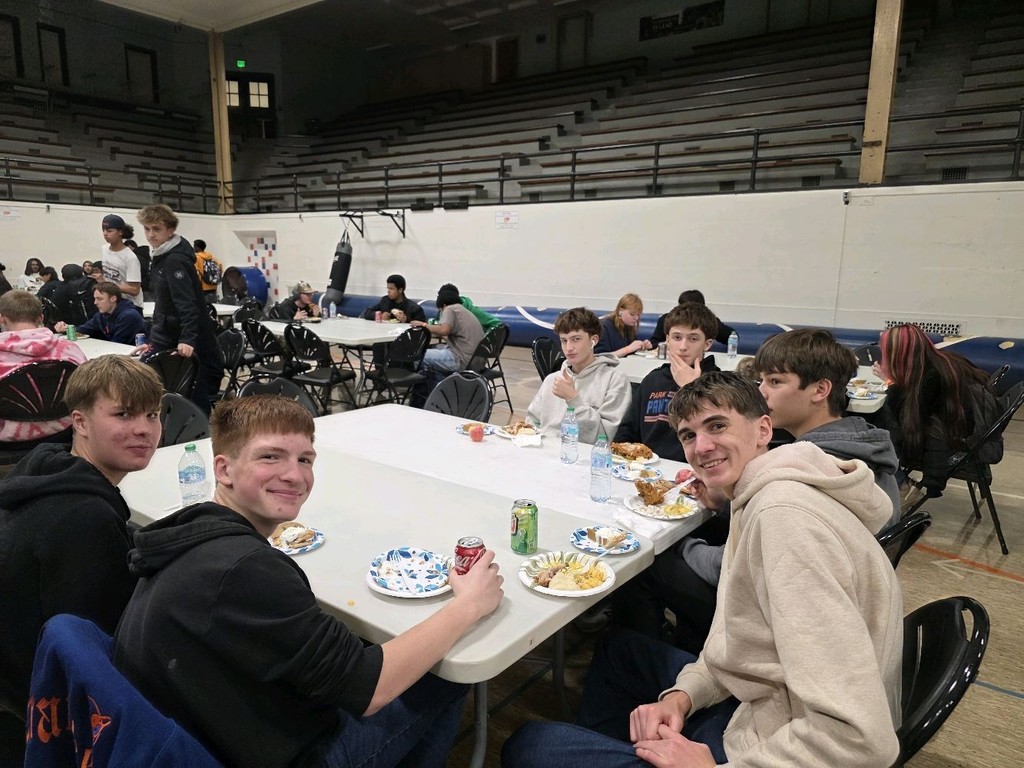 On November 25th, Park's Business & Tech Academy held their annual BaTSgiving!  All 500 students in this academy were invited to a holiday meal provided by their academy staff!  Huge shout out to our Culinary Students who also helped provide to the meal! This is what Park #family is all about! #tistheseason #onthehunt #letseat #PantherPride 💙🧡