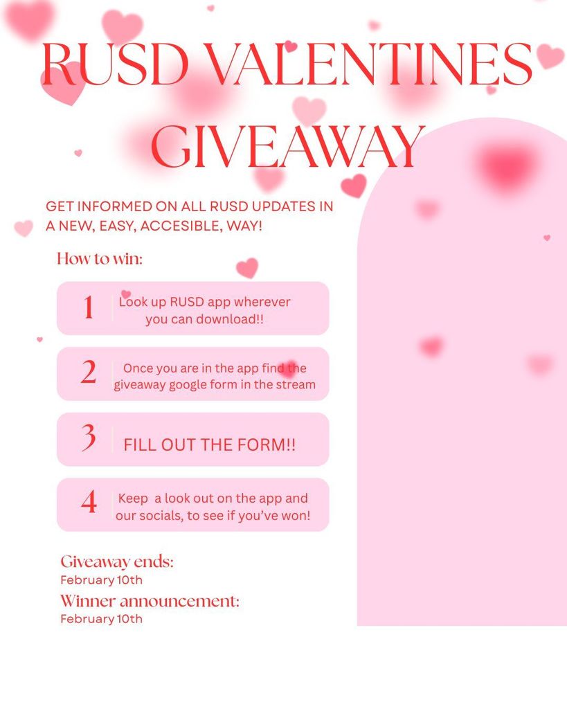 Valentines give away