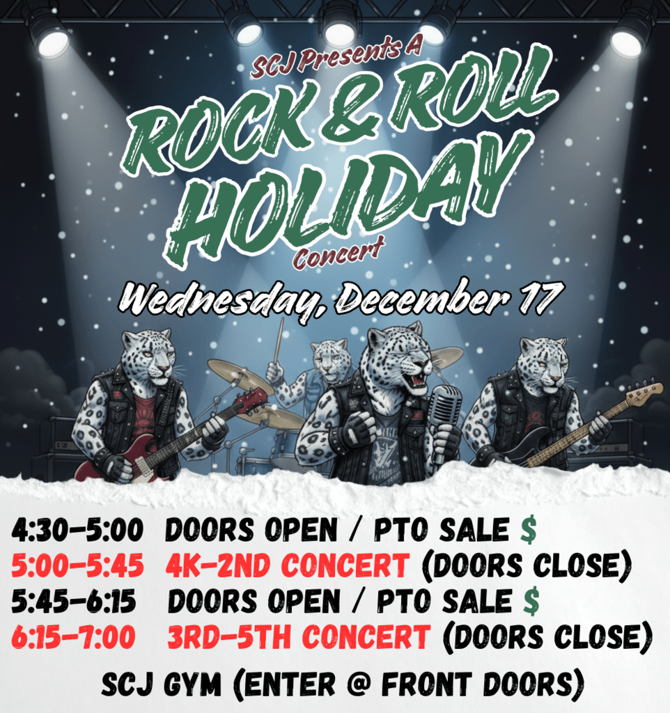 SCJ Winter Concert - December 17th