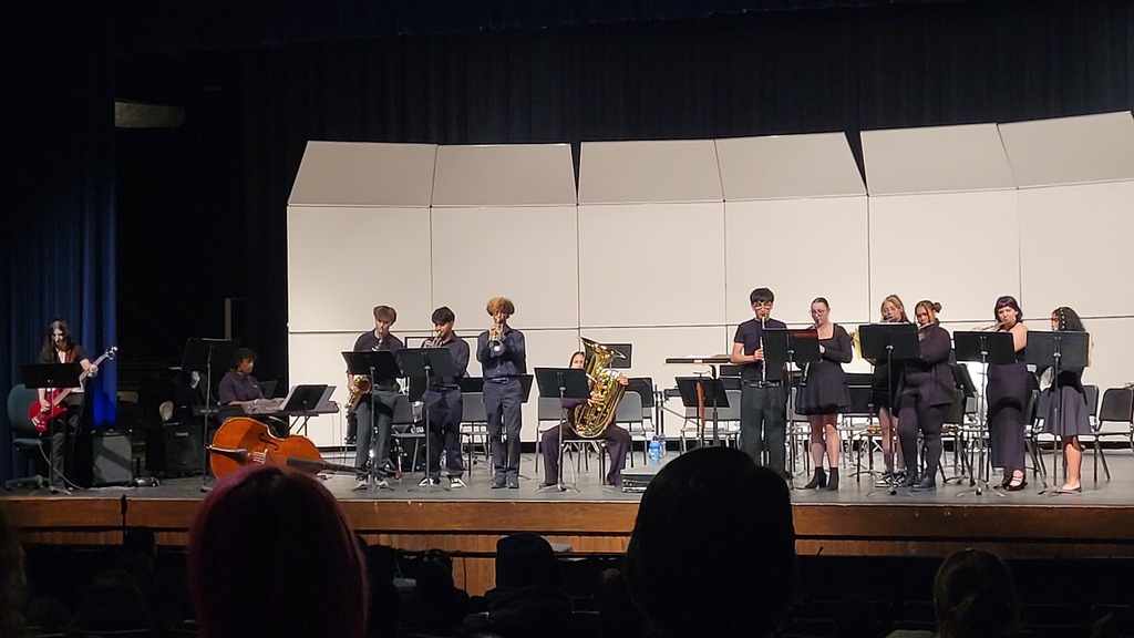 Wonderful concert last night by all three groups: Orchestra, Band and Jazz! Great job Mr. Jensen in preparing our students! #onthehunt #PantherPride #tistheseason 