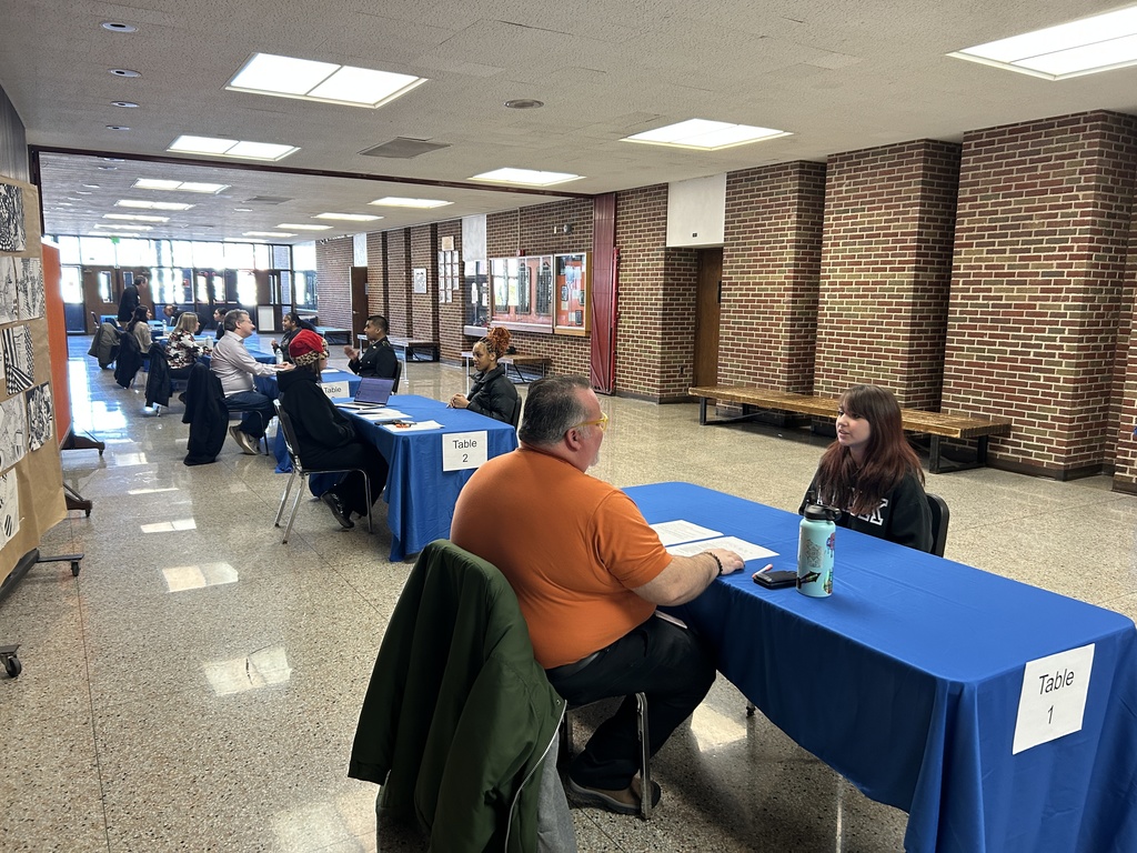 This past week, our sophomores all received a mock interview!  A great experience to help build this skill and receive feedback.  A huge thanks to all the community volunteers! #collegeandcareerready #onthehunt #letseat #PantherPride