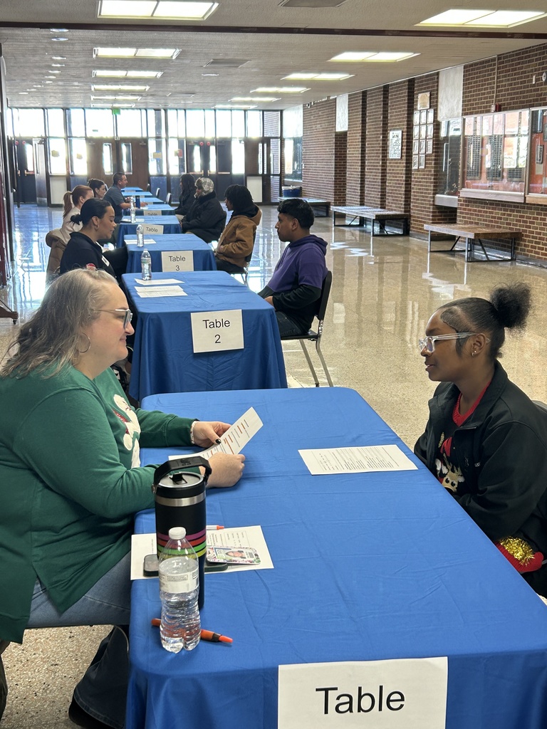 This past week, our sophomores all received a mock interview!  A great experience to help build this skill and receive feedback.  A huge thanks to all the community volunteers! #collegeandcareerready #onthehunt #letseat #PantherPride
