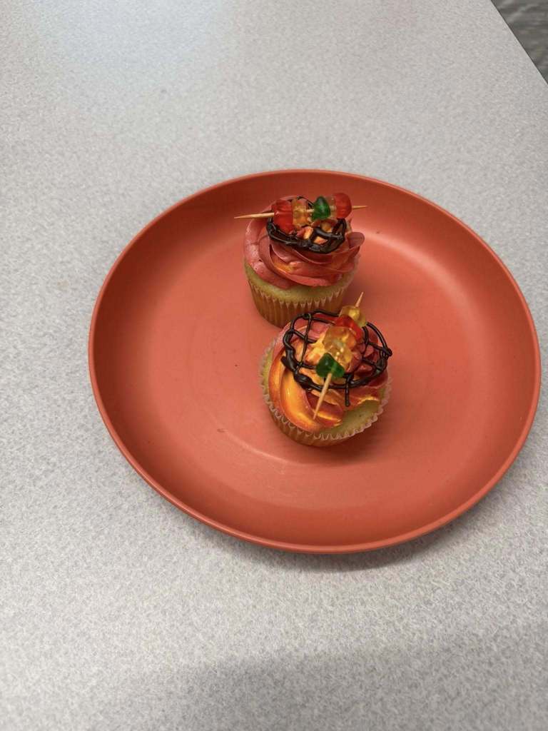 Cupcakes made by students