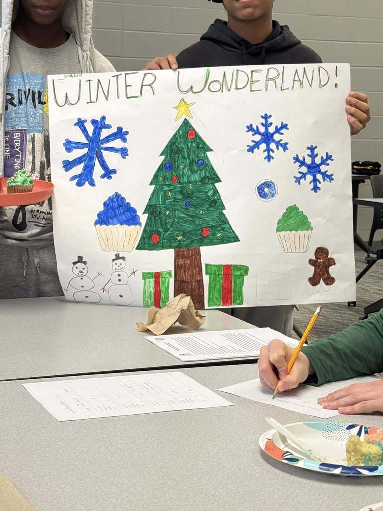 Poster designed by students. 