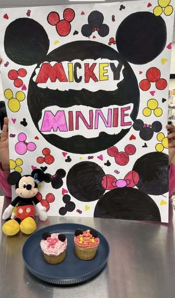 Mickey and Minnie Cupcakes