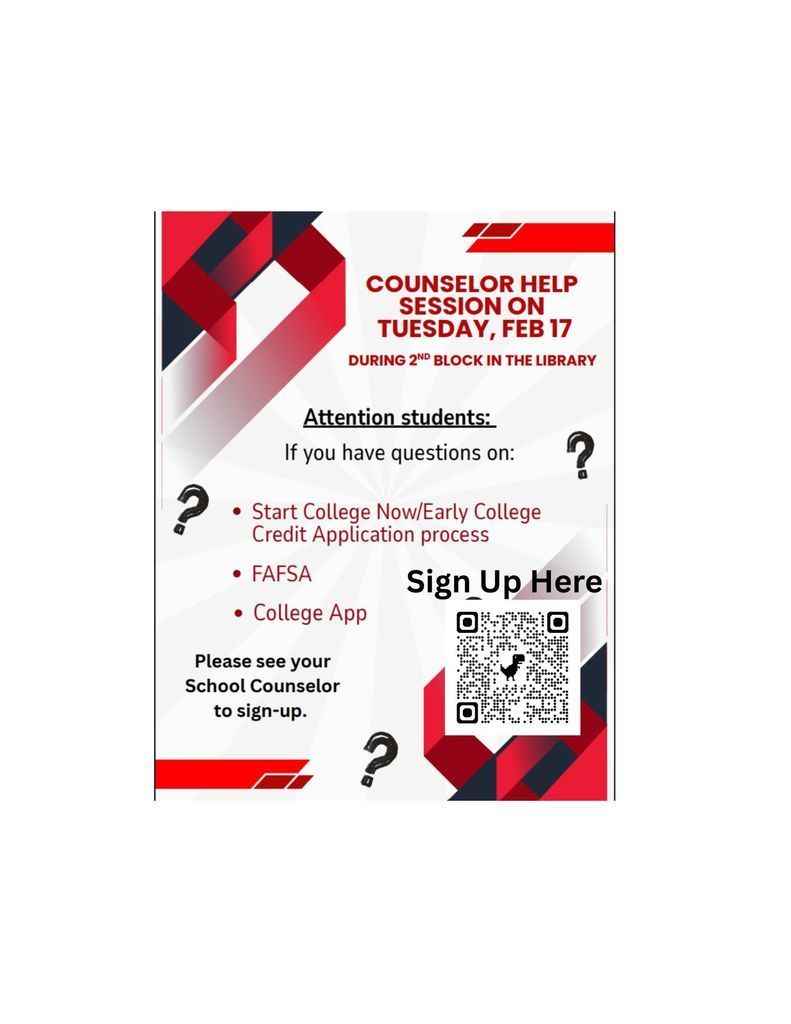 Counselor Help Session