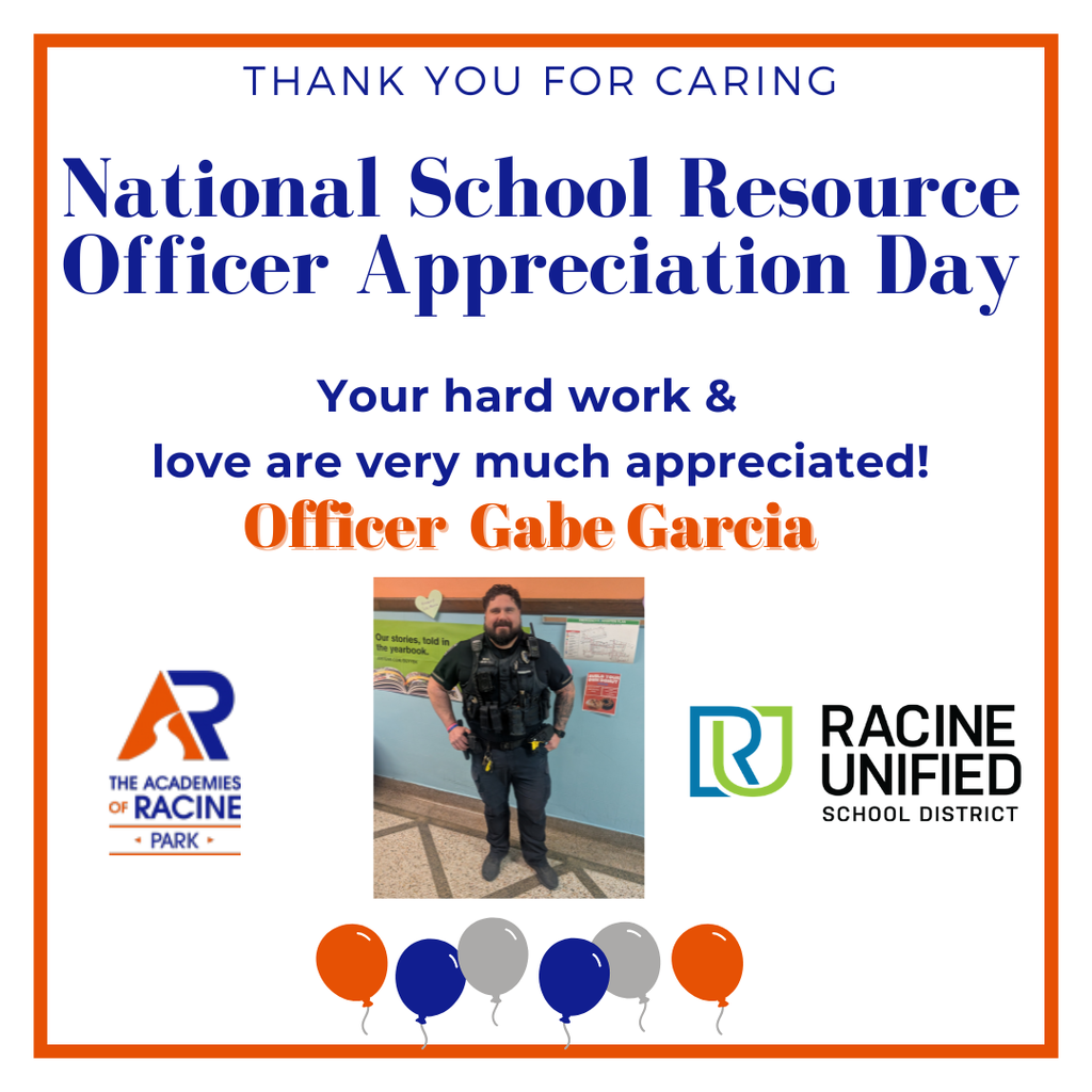 Thank you Officer Garcia!