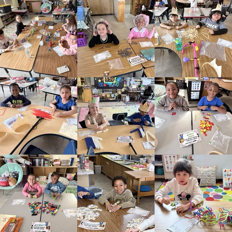 several students counting to 100