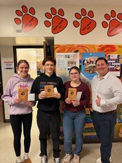 Congratulations to eight exceptional students who have earned the distinction of Social Studies Students of the Semester at Park High School. This honor recognizes their outstanding dedication, academic excellence, and commitment to going above and beyond in the classroom. We’re proud to celebrate these remarkable Panthers and their hard work. Dillon Danielson, Mirabella Wentorf, Cassandra Palid, Liliana Scott, Israel Garcia, Beatrix Mcgill, Rebekah Ruehle, Bryan Carreon Duenez