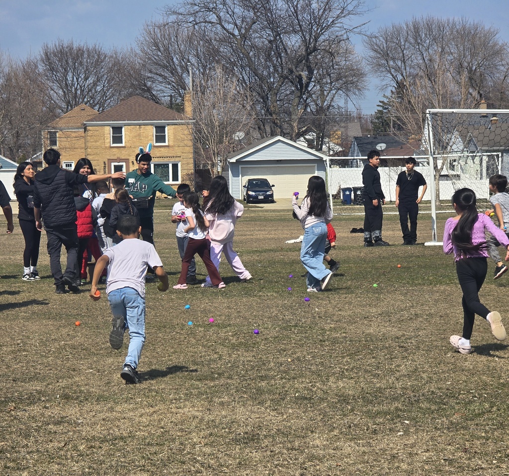 Today, LSU had an amazing opportunity to connect with students at Mitchell! 🧡💙  We spent time with 8th graders, helping them prepare for a smooth and confident transition into high schoolanswering questions, sharing advice, and building excitement for what’s ahead.  At the same time, we partnered side by side with younger students and wrapped up the day with a fun-filled egg hunt for our 1st and 2nd grade dual language learners! 🐣🌷  It was a day full of learning, mentorship, and joy. We’re proud to support and celebrate these students at every stage of their journey!