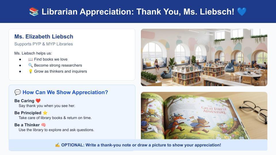 Librarian Appreciation Day 
