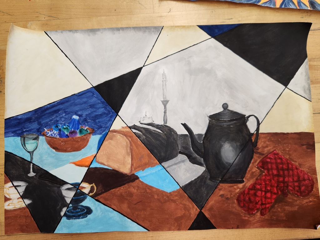 Lydia S. 9th grade Still Life painting