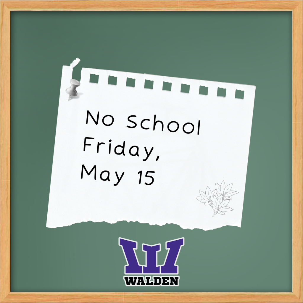 No School May 15