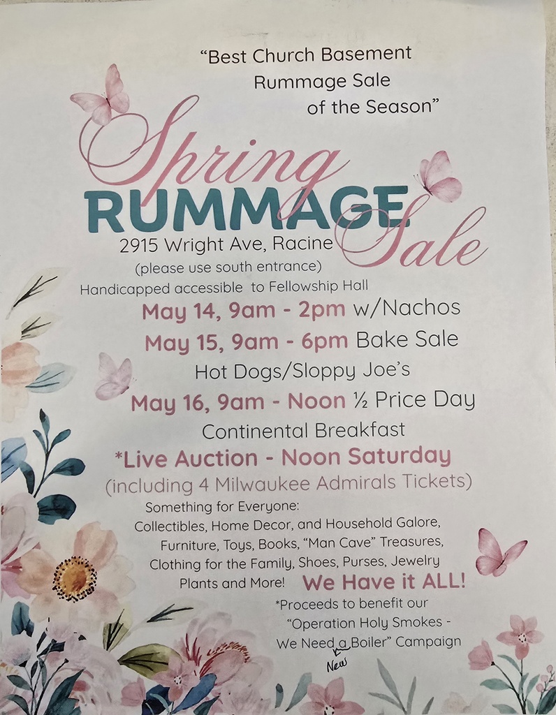Rummage sale 