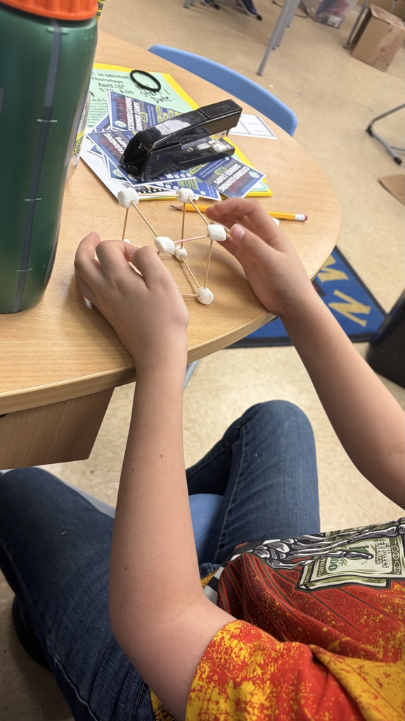 A 3d cube made from marshmallows and toothpicks
