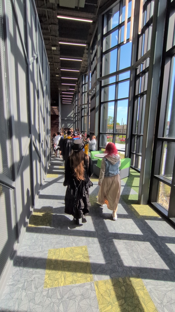A stroll through the indoor terrace!!