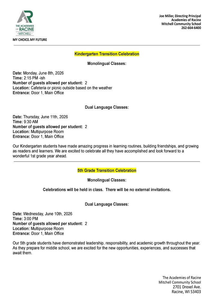 Transition Ceremony Info English Page 2