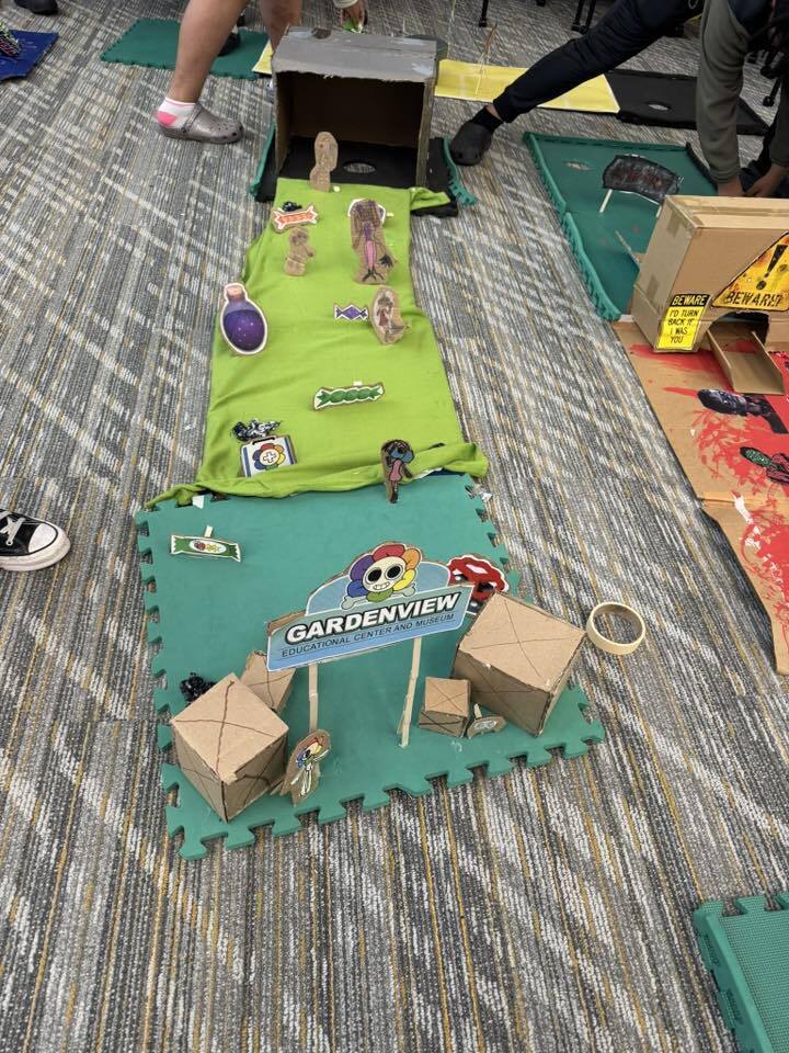 A student's mini golf project